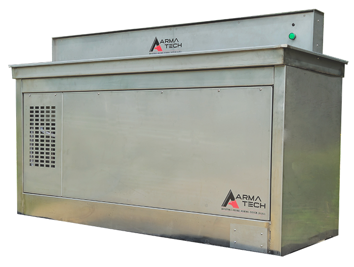The ArmaClean ultrasonic weapon cleaning unit